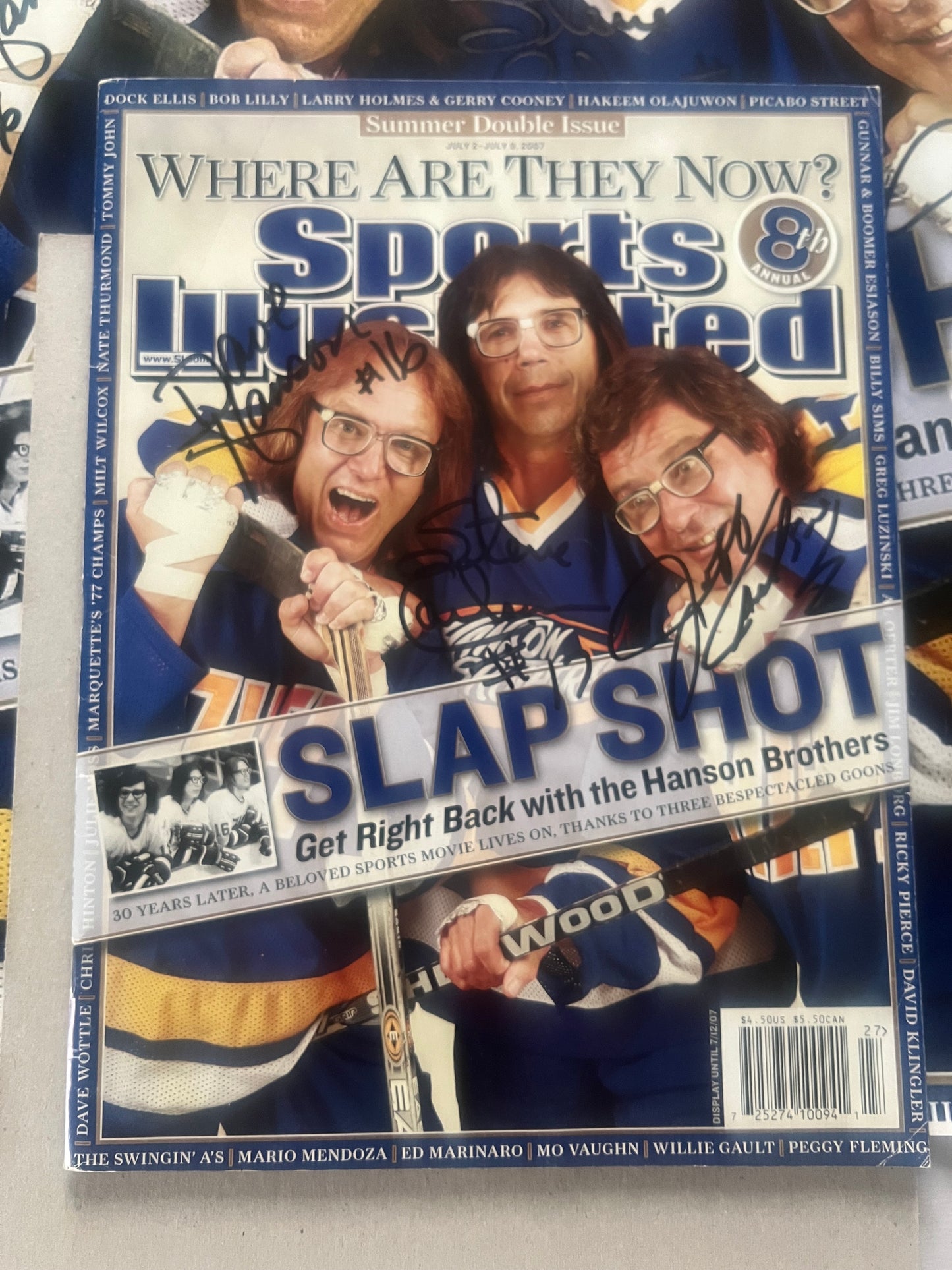 Complete X3 AUTOGRAPHED SI Magazine