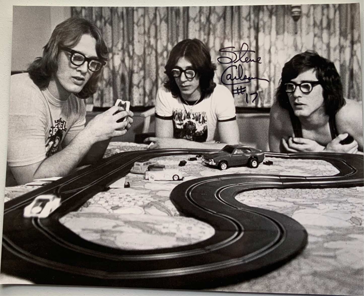 RACE CAR 1X Autographed Poster