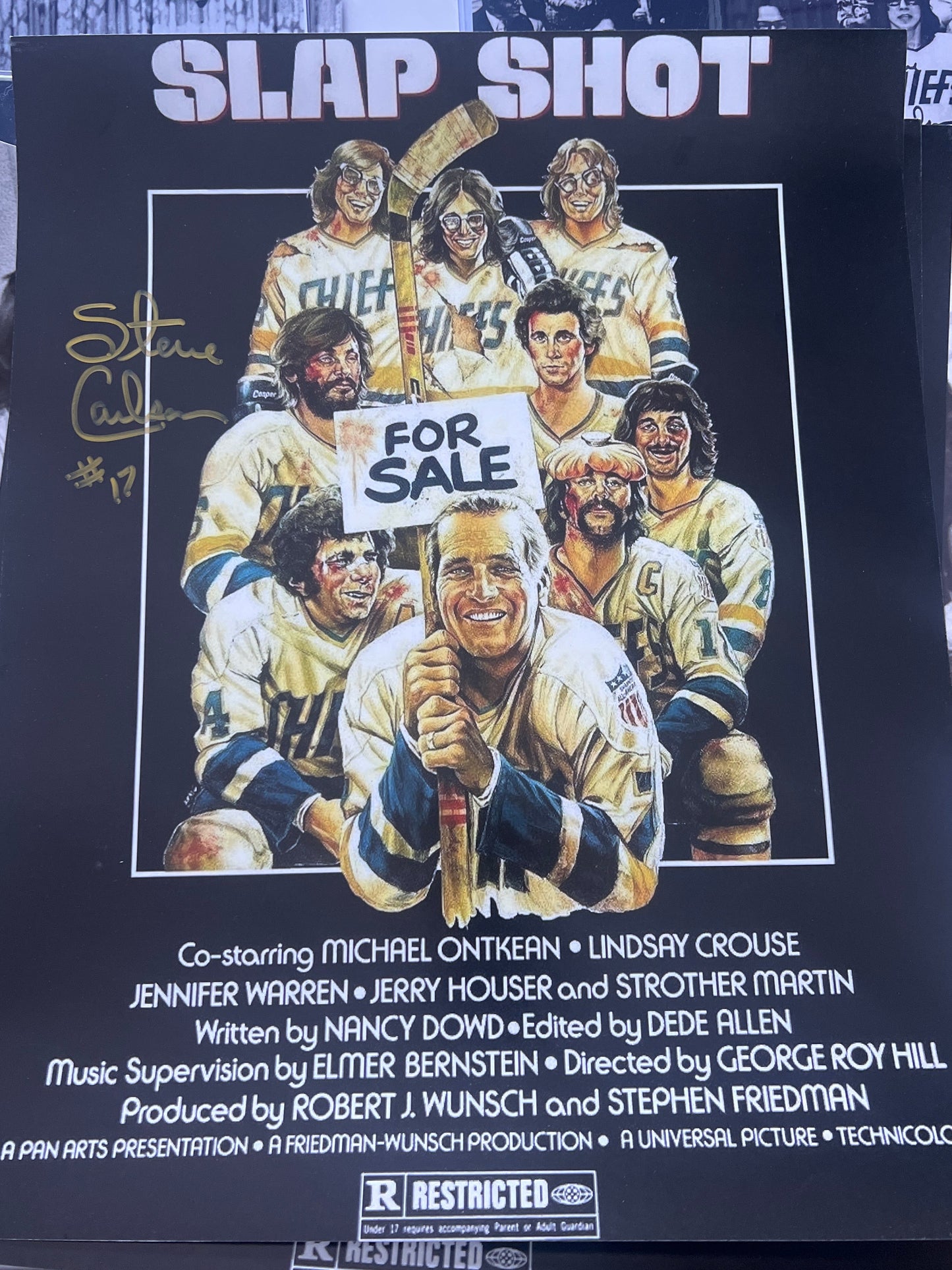 Slap Shot For Sale Poster