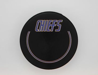 Autographed CHIEFS HOCKEY PUCK