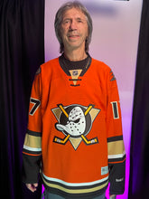 Load image into Gallery viewer, &quot;Karlson&quot; Reebok NHL  Mighty Ducks Jersey
