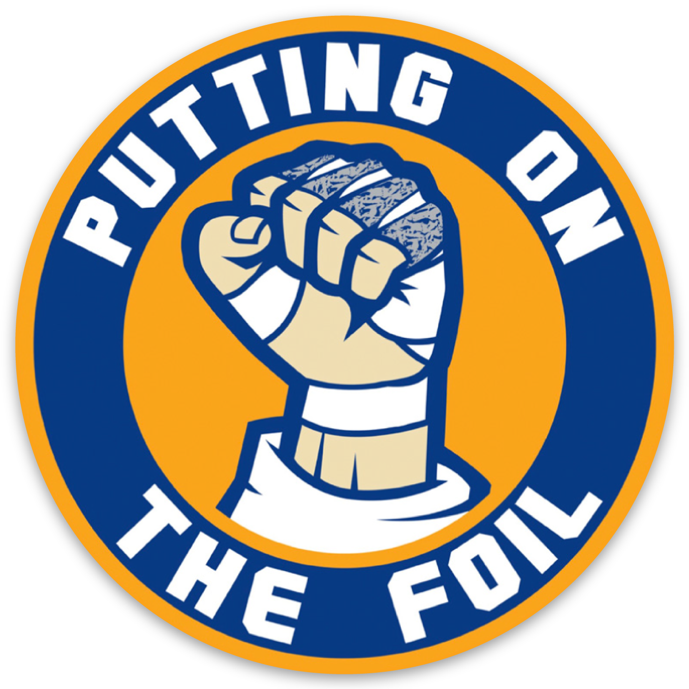Putting on the Foil Sticker