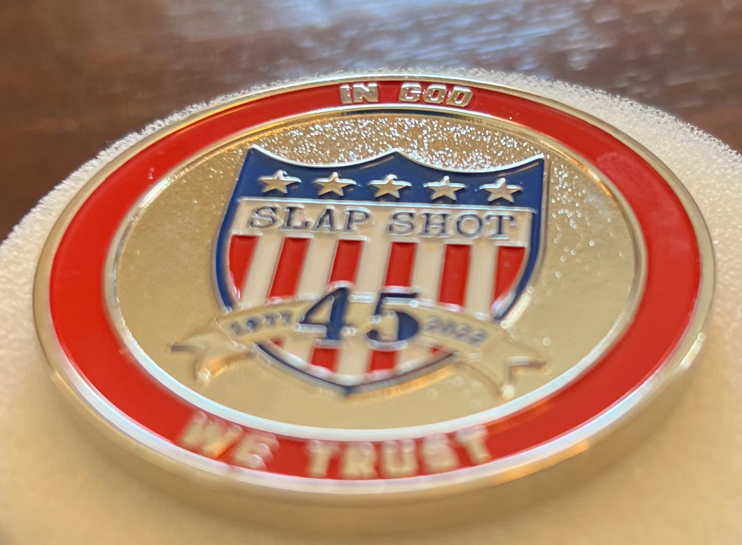 Slap Shot 45th Memorabilia Coin