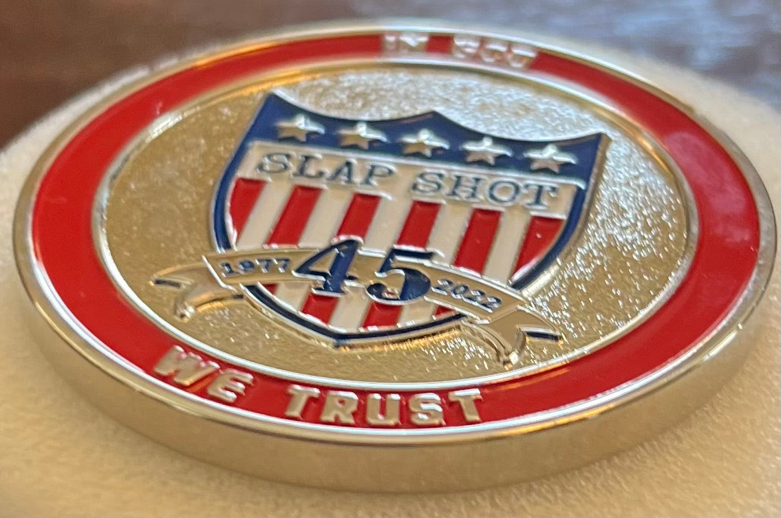 Slap Shot 45th Memorabilia Coin